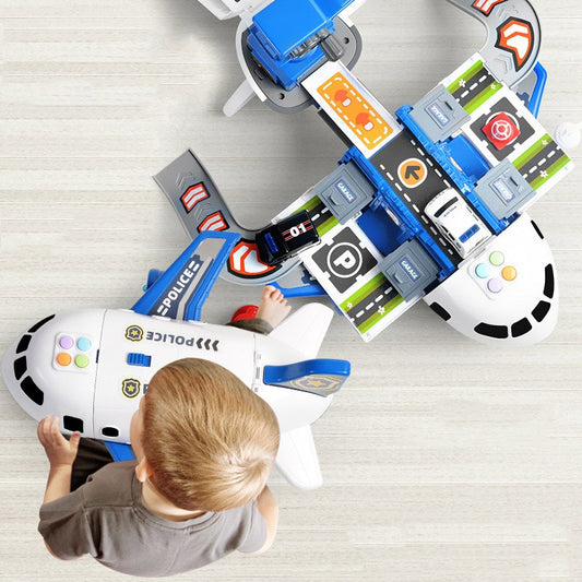 Frendorf | Große Flugzeug-Fahrzeug-Spielsets | Polizei-, Bau- oder Feuerwehrspielzeug
