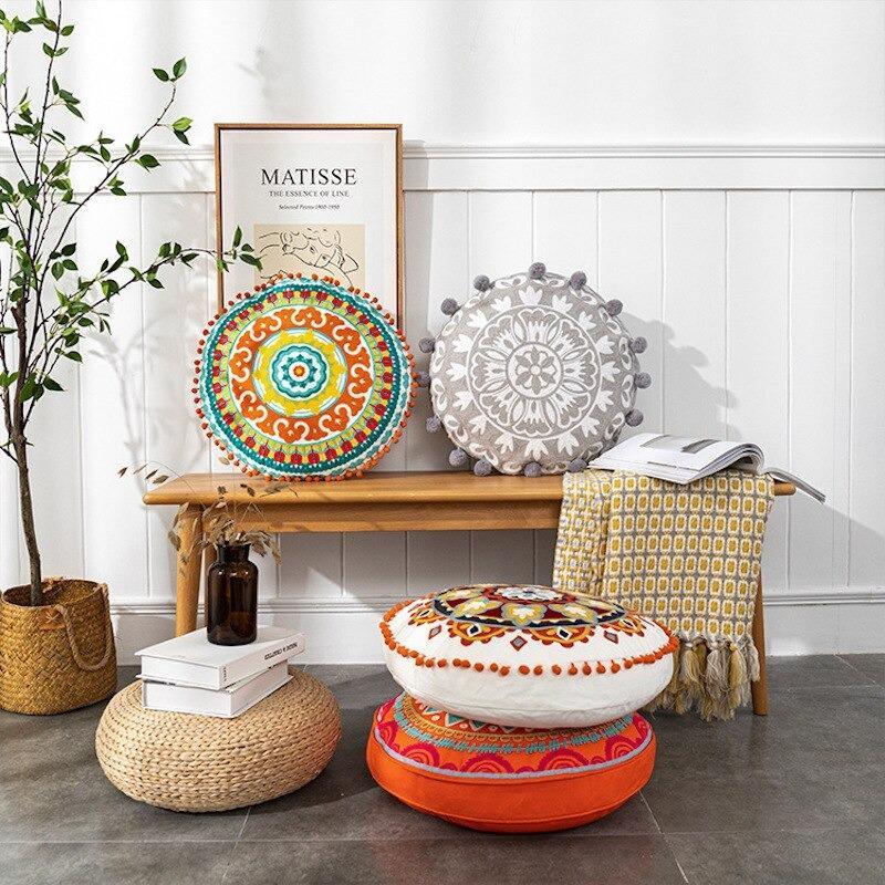 Frendorf | Zenify Glow Mandala Kissenbezug | Boho Deko | Weich & Pflegeleicht | Perfekt für Zuhause