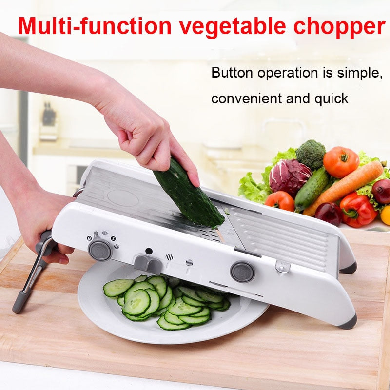 Frendorf | Mandoline Cutter Slicer Professioneller Reibe Mit Verstellbaren Klingen