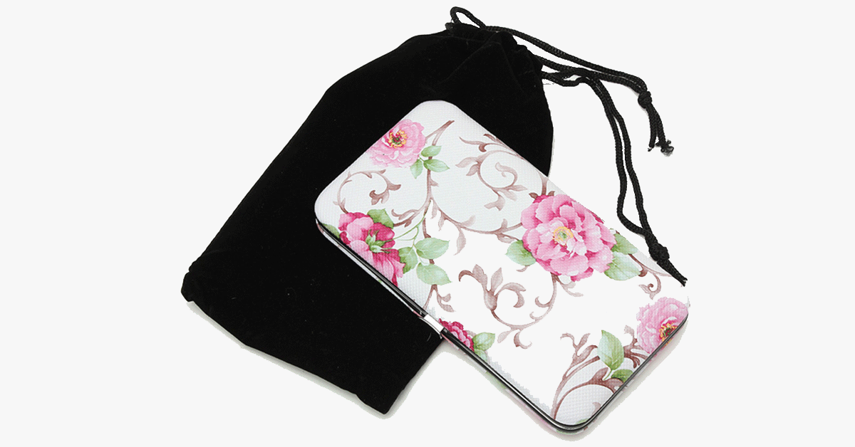 Frendorf | 12-teiliges Edelstahl Professionelles Maniküre-Set