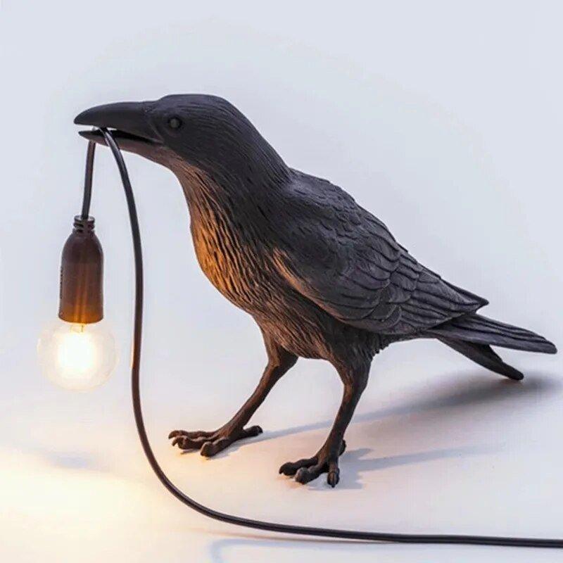 Frendorf Krähe Vogel Lampe