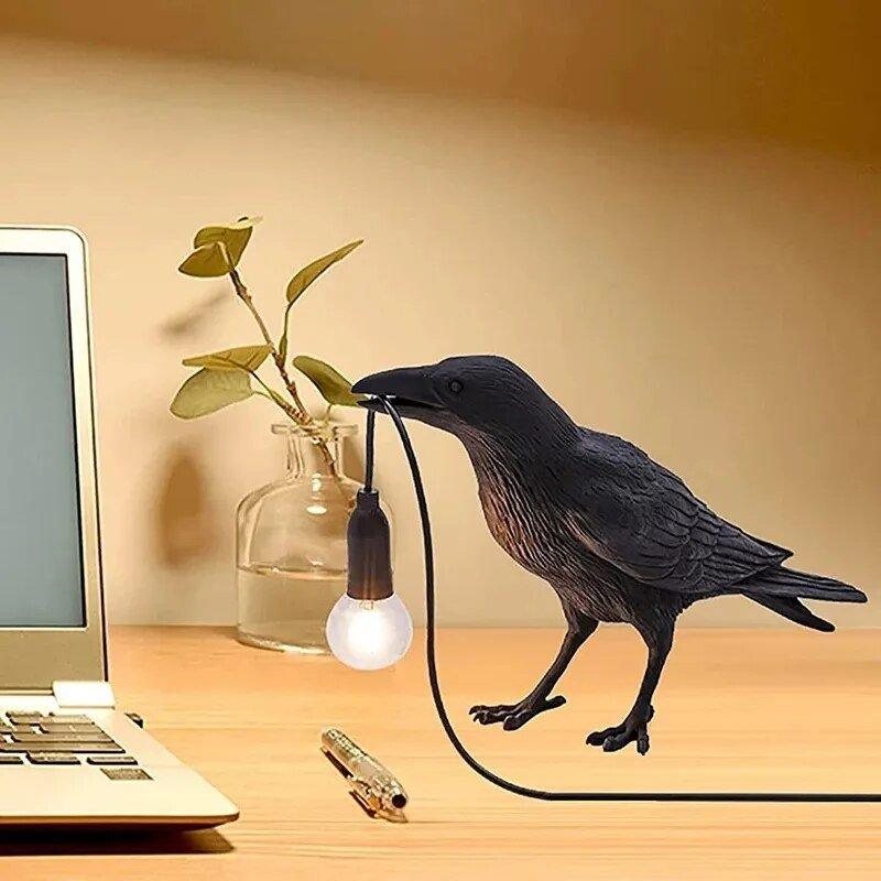 Frendorf Krähe Vogel Lampe