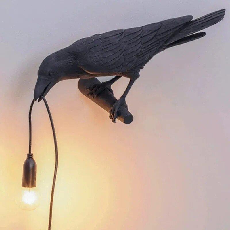 Frendorf Krähe Vogel Lampe