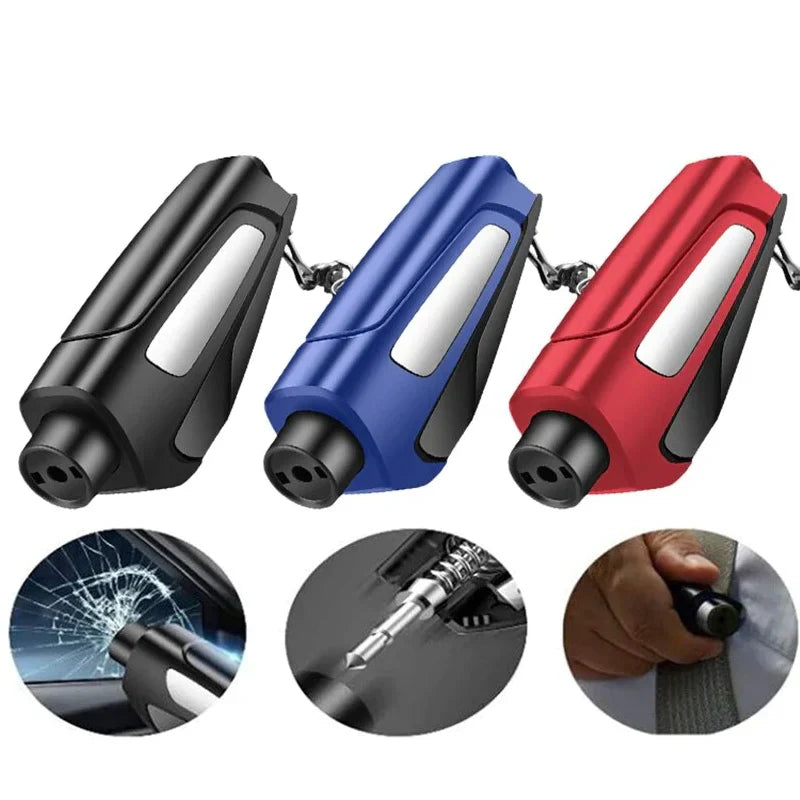 Frendorf | Auto-Notfallhammer mit Gurtschneider – Kompakter Sicherheitshammer für Rettung & Flucht