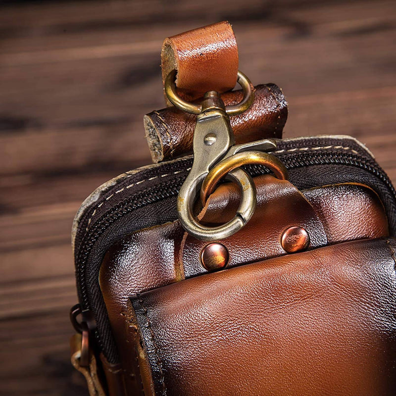 Frendorf | Premium Leder Herren Bauchtasche
