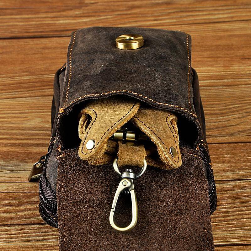 Frendorf | Premium Leder Herren Bauchtasche
