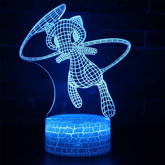 Lampe 3D Pokémon Mew
