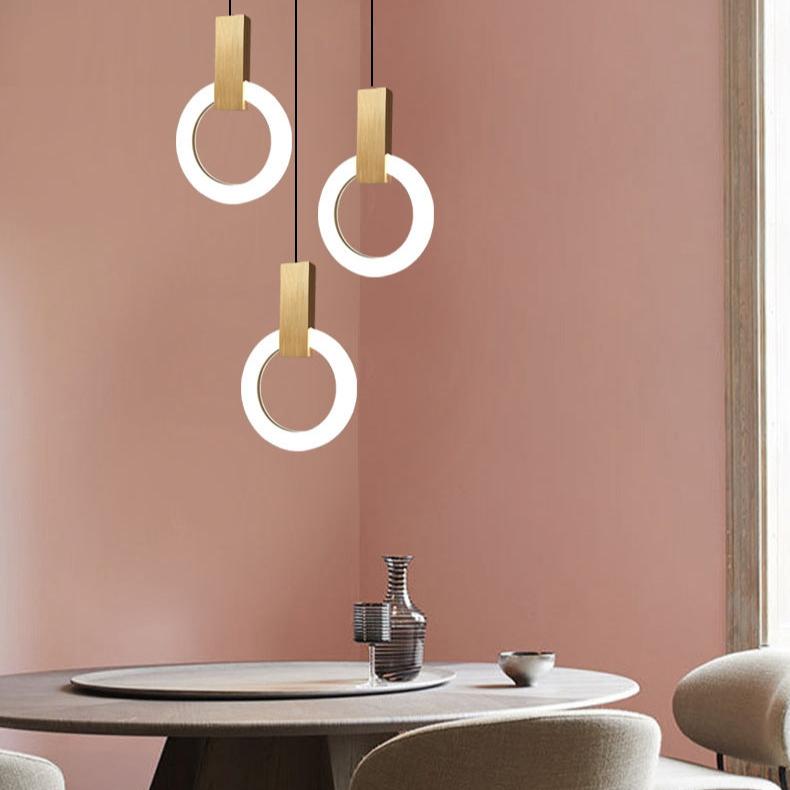 Frendorf | PolarLume Ring LED Pendelleuchte | Modernes Design | Energieeffizient | Dimmbar