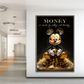 Mouse Trading Money Motivationszitat Leinwand Wandkunst
