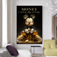 Mouse Trading Money Motivationszitat Leinwand Wandkunst