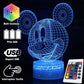 3D Lampe Kopf von Mickey