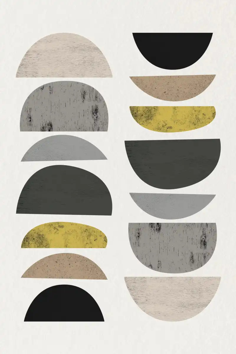Frendorf | Mid Century Abstract Circles IX Wandkunst