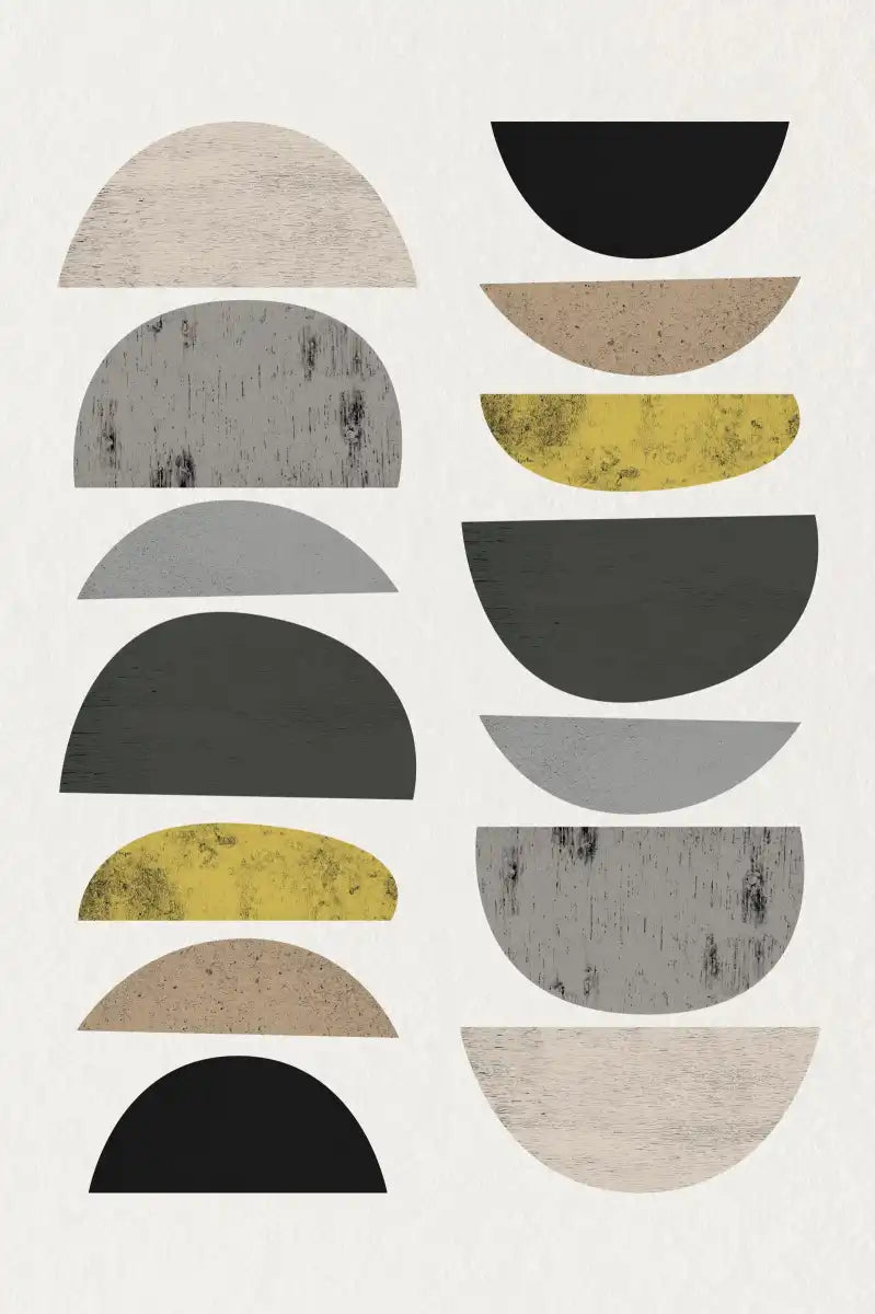 Frendorf | Mid Century Abstract Circles IX Wandkunst