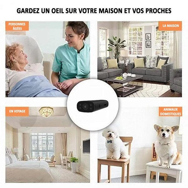 Frendorf | Mini Kamera Ohne Kabel 1080p HD - CamSafe™