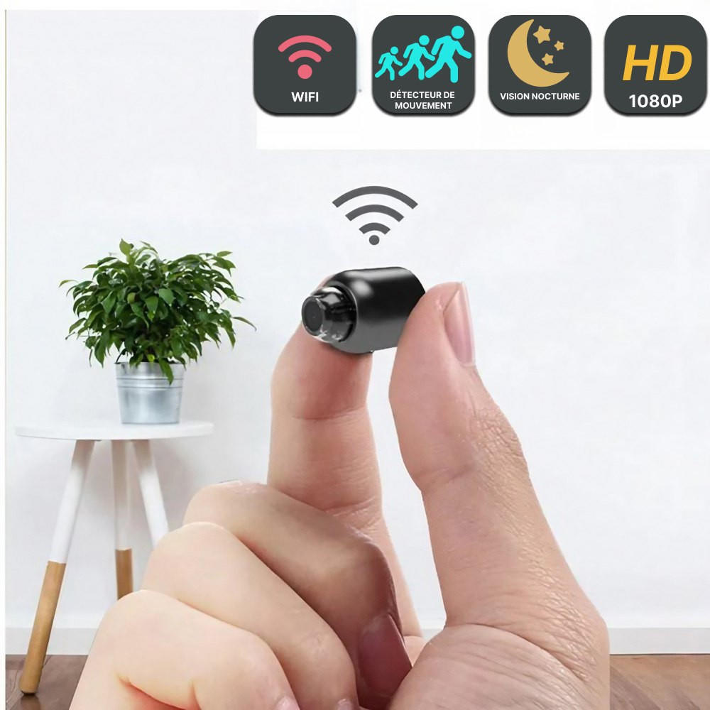 Frendorf | Mini-Spionagekamera ohne Kabel – Fernbedienung und HD-Aufzeichnung
