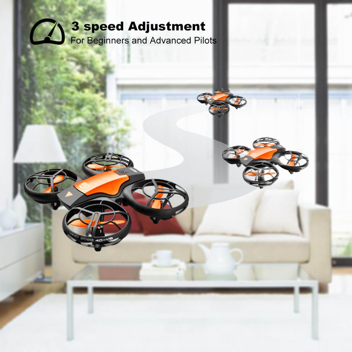 Frendorf | Kamera für Anfänger | Fliegender RC-Quadrocopter mit Gesten- und Mobilsteuerung