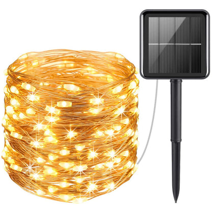 Frendorf | SolarTwinkle Mini Lichterketten | Solarbetriebene LED-Lichter | Outdoor-Deko für Garten & Balkon
