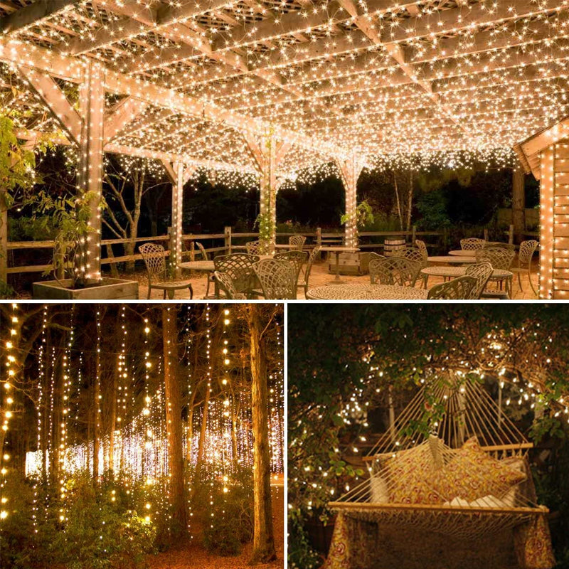 Frendorf | SolarTwinkle Mini Lichterketten | Solarbetriebene LED-Lichter | Outdoor-Deko für Garten & Balkon