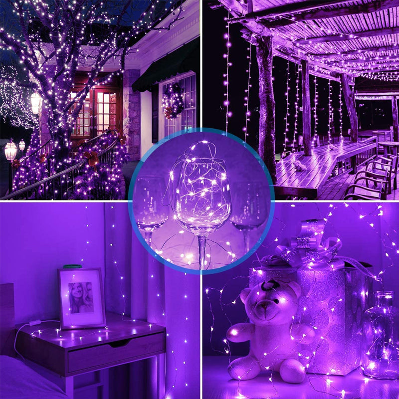 Frendorf | SolarTwinkle Mini Lichterketten | Solarbetriebene LED-Lichter | Outdoor-Deko für Garten & Balkon