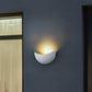 Frendorf | LED Wandleuchte Halb-Rund für einen eleganten Stil in Ihrem Raum und Büro