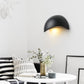 Frendorf | LED Wandleuchte Halb-Rund für einen eleganten Stil in Ihrem Raum und Büro