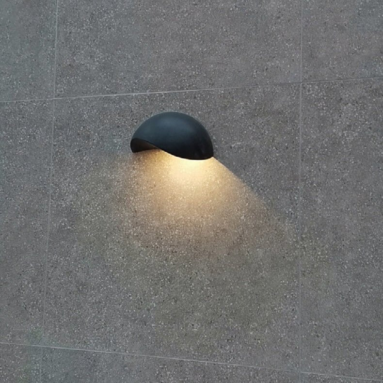 Frendorf | LED Wandleuchte Halb-Rund für einen eleganten Stil in Ihrem Raum und Büro