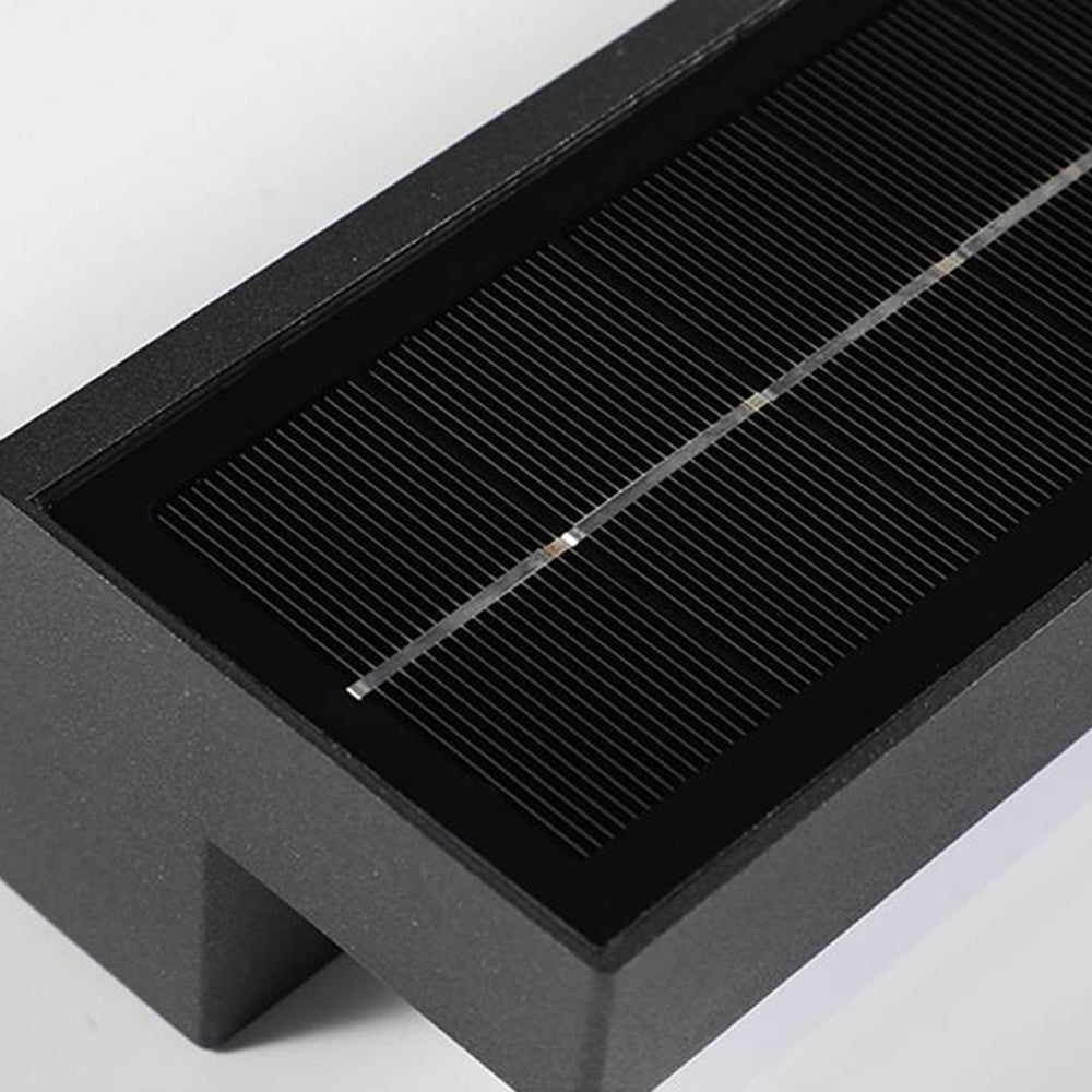 Frendorf | Bringen Sie Ihr Outdoor mit der Solar-linear Acryl Außenwandlampe zum Strahlen