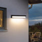 Frendorf | Bringen Sie Ihr Outdoor mit der Solar-linear Acryl Außenwandlampe zum Strahlen
