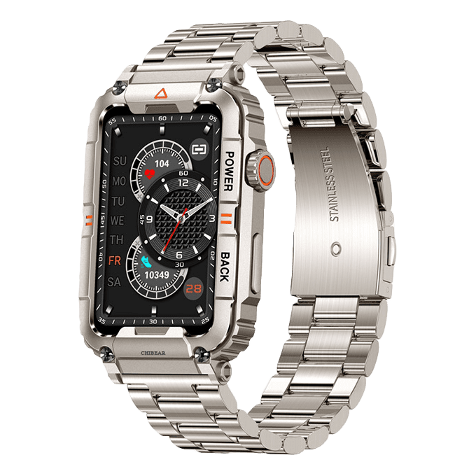 Frendorf | Smartwatch - Multifunktionale Smartwatch - Wasserfest & Fitness Tracker - Unisex