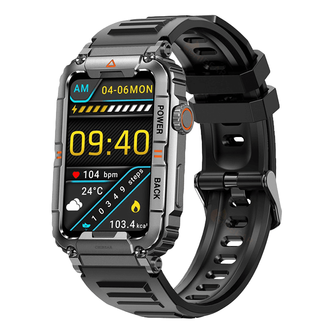 Frendorf | Smartwatch - Multifunktionale Smartwatch - Wasserfest & Fitness Tracker - Unisex