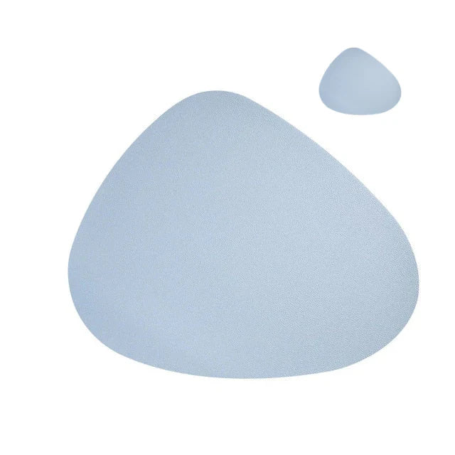 Pebble Platzmatte und Untersetzer