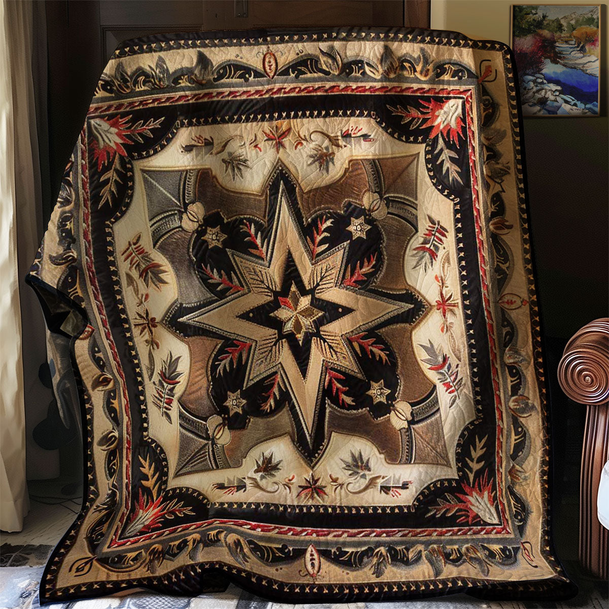 Cowboy inspirierte Stern-Decke