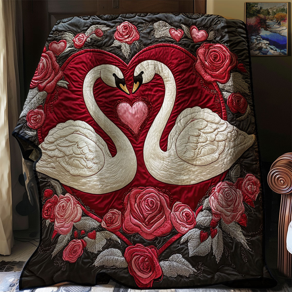 Eternal Swan Bond Quilt