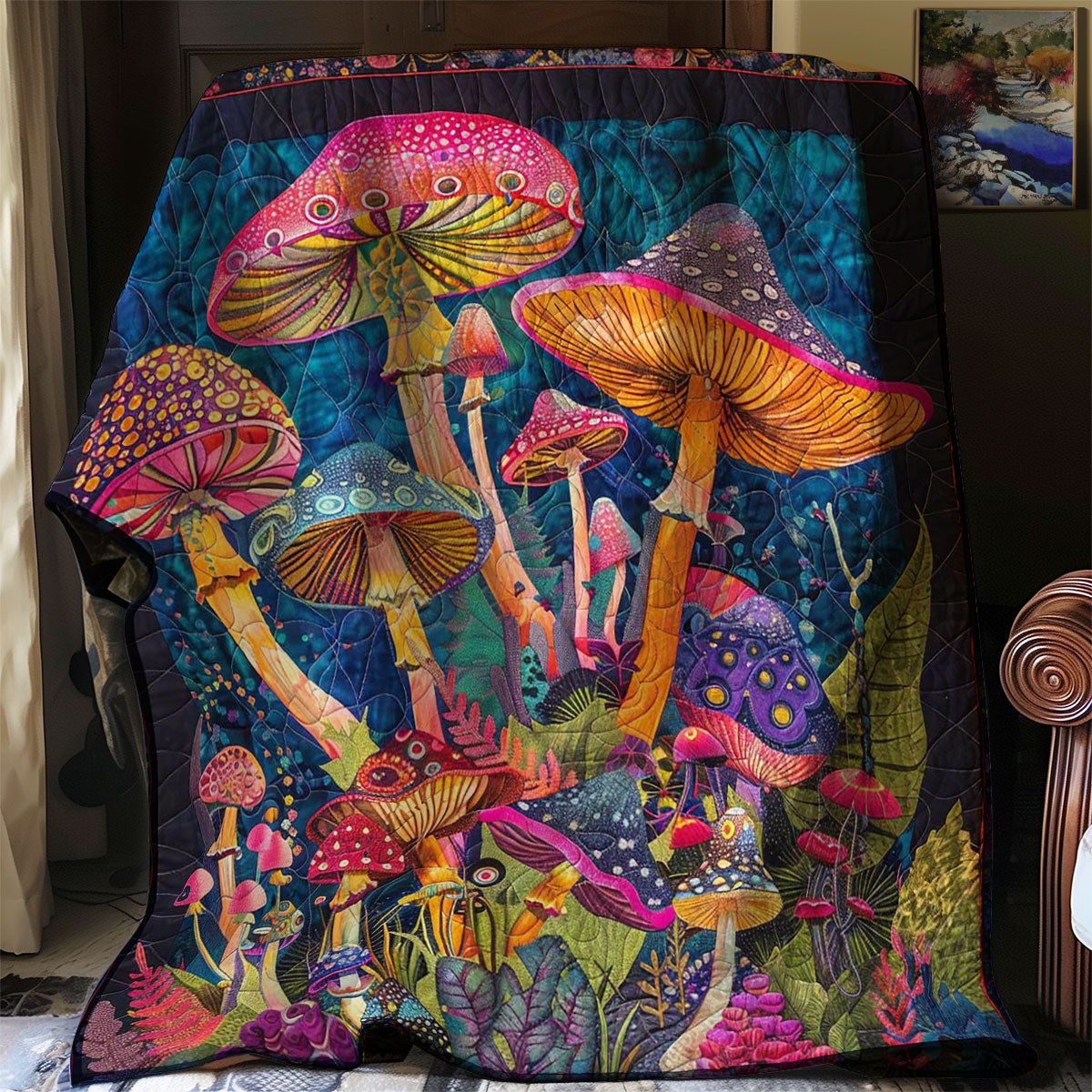 Hippie Pilz Quilt