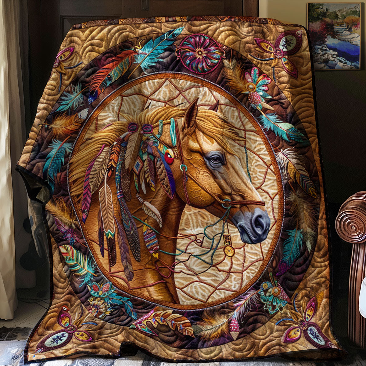 Native Horse Quilt