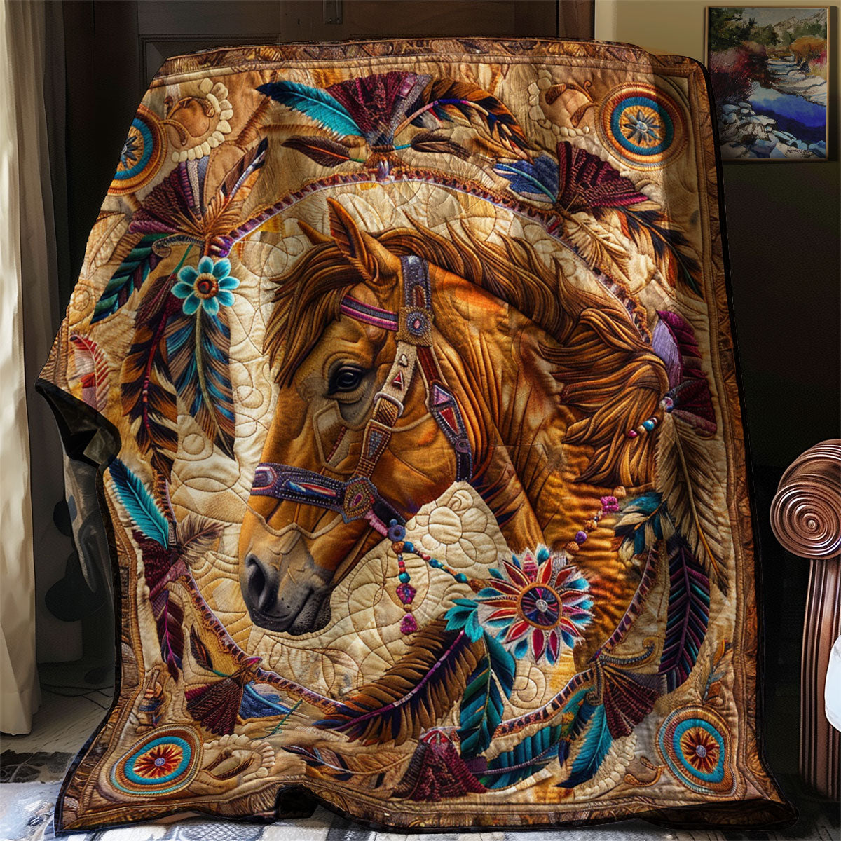 Native Horse Quilt