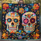 Calavera Zuckerskelette Tagesdecke