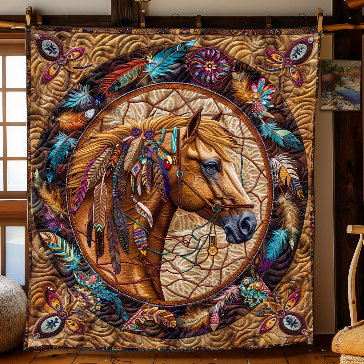 Native Horse Quilt