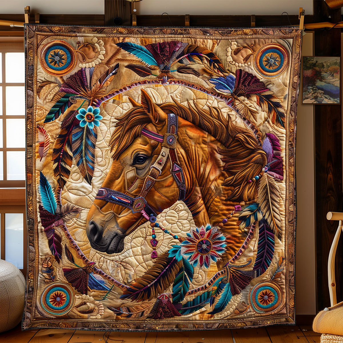 Native Horse Quilt