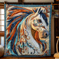 Tribal Gallop Majestic Horse Quilt