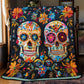 Calavera Zuckerskelette Tagesdecke