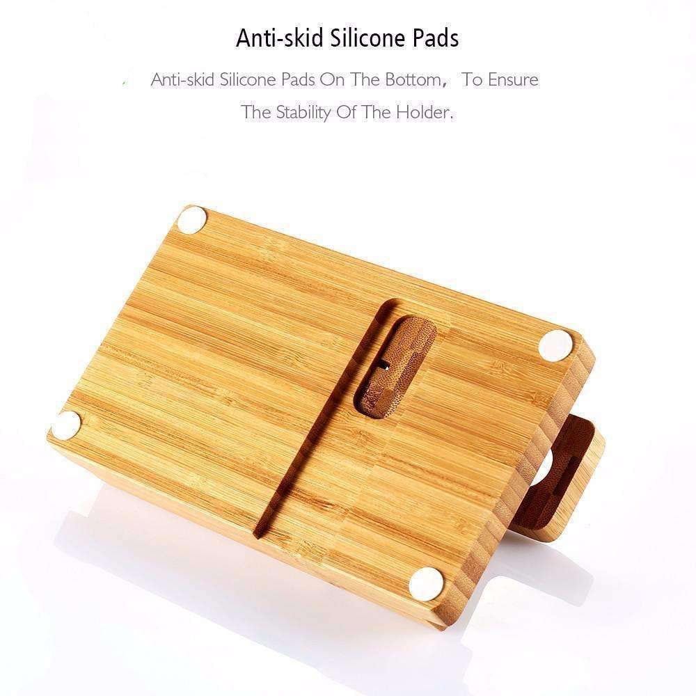 Frendorf | Bamboo Ladeholder Dock - Ein großartiger Ort, um Ihre Geräte aufzubewahren!