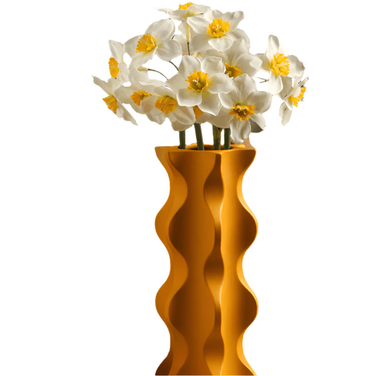 Frendorf | Minimalistische Harmony-Vase – Elegantes Keramikdesign für elegante Blumenarrangements