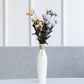 Luxuriöses modernes Keramikvasen-Set mit Kunstblumen
