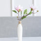 Luxuriöses modernes Keramikvasen-Set mit Kunstblumen