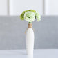 Luxuriöses modernes Keramikvasen-Set mit Kunstblumen