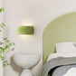 Frendorf | LuxeRib Moderne Art Deco Wandleuchte | Harz & LED Design | Stilvolle Beleuchtung für Zuhause
