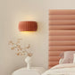 Frendorf | LuxeRib Moderne Art Deco Wandleuchte | Harz & LED Design | Stilvolle Beleuchtung für Zuhause