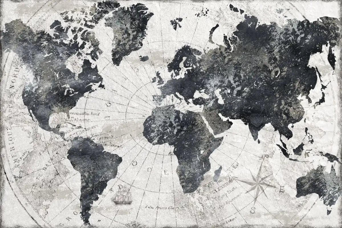 Frendorf | Modern Atlas Wandkunst