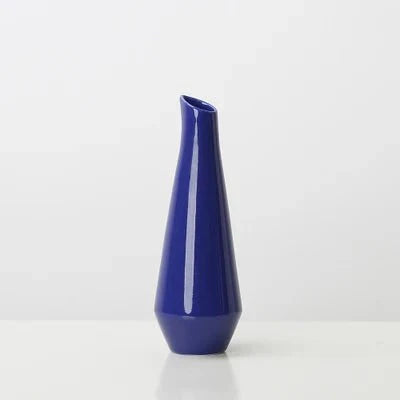 Moderner Heller Unifarbener Porzellanvase